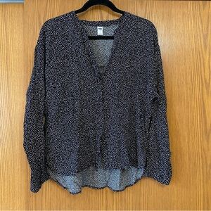 Old Navy Polka Dot Blouse